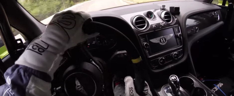 Cum s-a vazut de la volan recordul stabilit de BENTAYGA pe urcarea de la Pikes Peak Cum s-a vazut de la volan recordul stabilit de BENTAYGA pe urcarea de la Pikes Peak