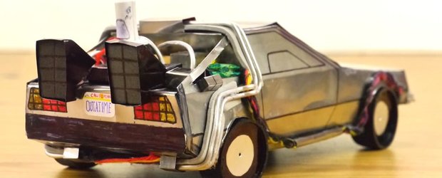 Cum sa faci un DeLorean dintr-o cutie de Pepsi