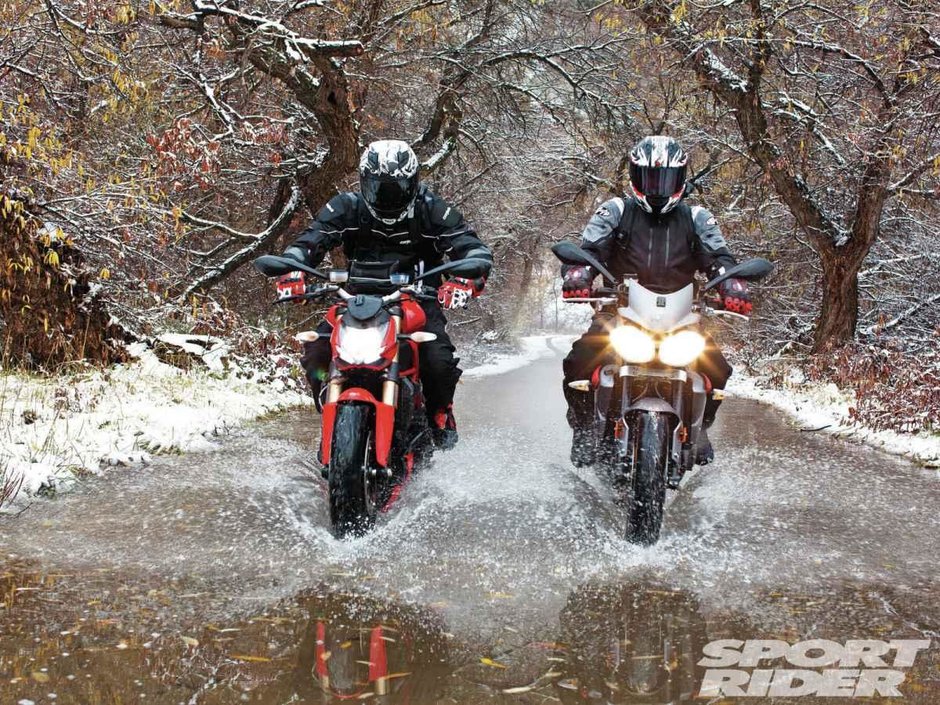 Cum sa mergem cu motocicleta pe timp de iarna