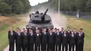 Cum se testeaza franele unui tanc de 50 de tone?