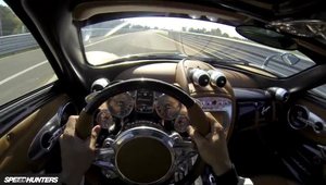 Cum se vede un tur de circuit de la volanul lui Pagani Huayra