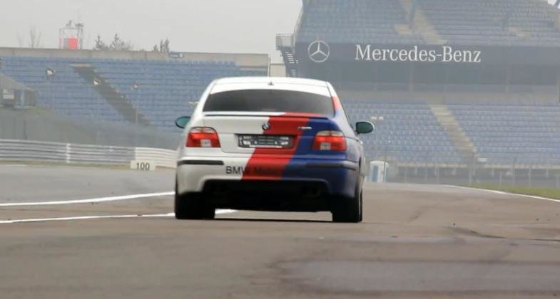 Cum suna evacuarea unui BMW M5 model E39 accelerat pe Nurburgring Cum suna evacuarea unui BMW M5 model E39 accelerat pe Nurburgring