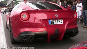 Cum suna noul Ferrari F12 Berlinetta