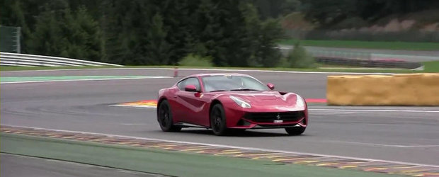 Cum suna noul Ferrari F12 Berlinetta