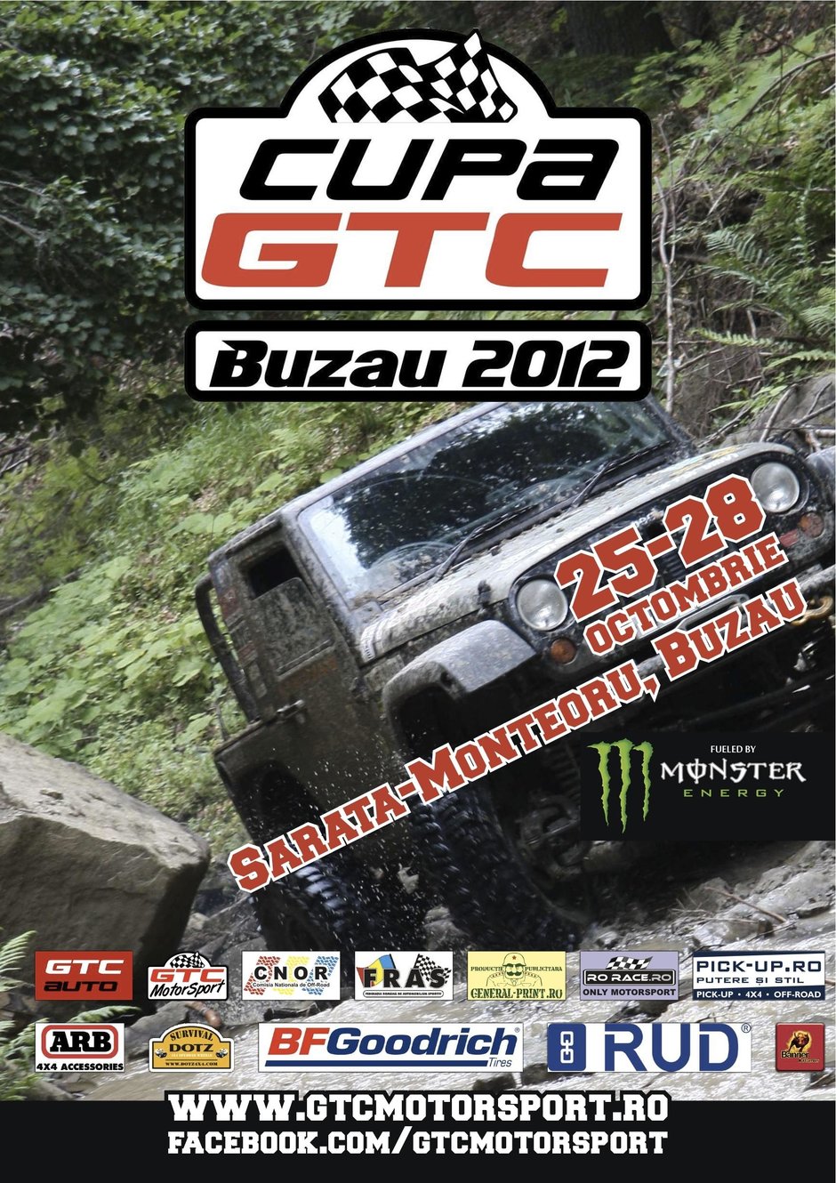 Cupa GTC 2012 la off-road: fueled by Monster Energy Romania