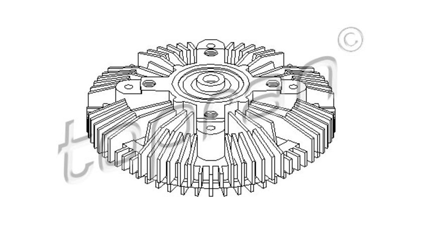 Cupla, ventilator radiator (109606 HAN) VW