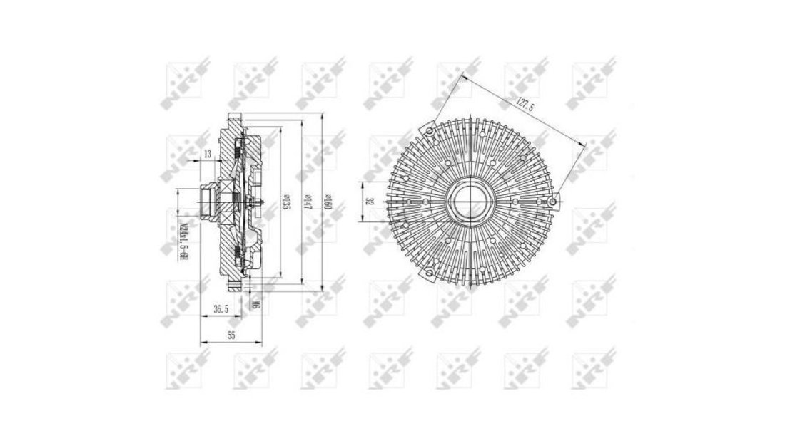 Cupla, ventilator radiator Audi AUDI A4 (8D2, B5) 1994-2001 #3 02805