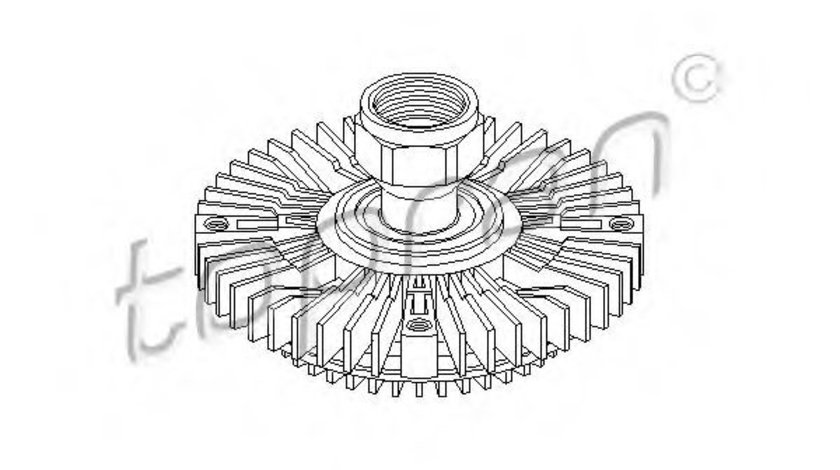 Cupla, ventilator radiator FORD TRANSIT bus (FD, FB, FS, FZ, FC) (2000 - 2006) TOPRAN 302 007 piesa NOUA