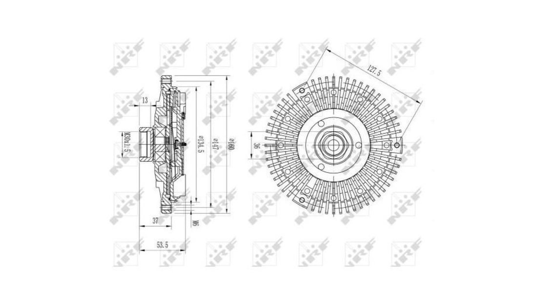Cupla, ventilator radiator Mercedes E-CLASS (W210) 1995-2003 #2 0140200060