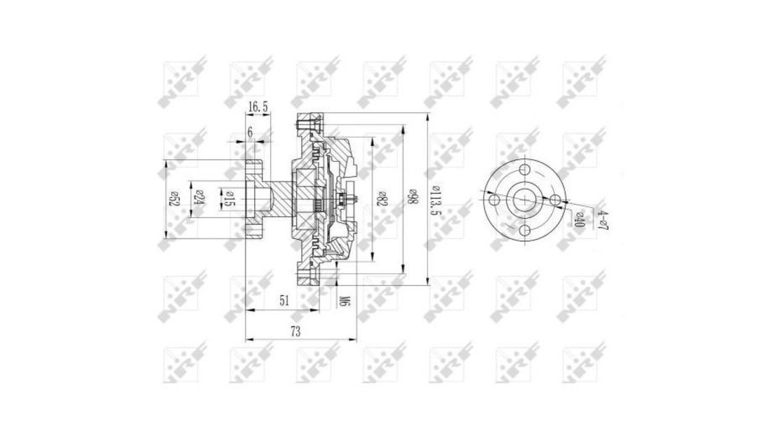 Cupla, ventilator radiator Suzuki BALENO combi (EG) 1996-2002 #3 08S062