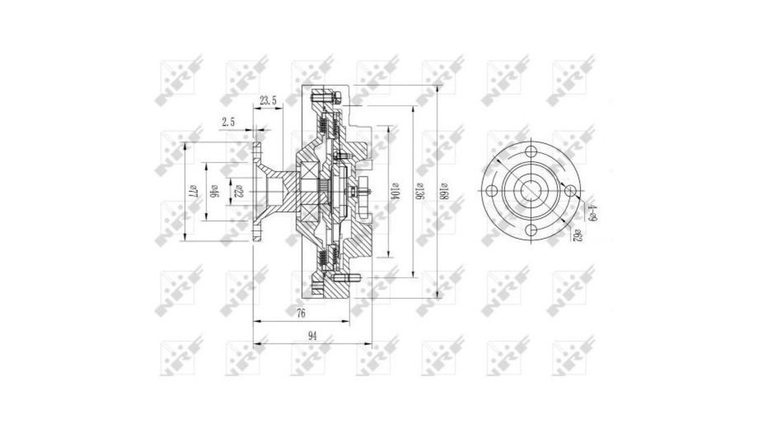 Cupla, ventilator radiator Toyota HIACE IV caroserie (LXH1_, RZH1_, LH1_) 1995-2016 #3 08T076