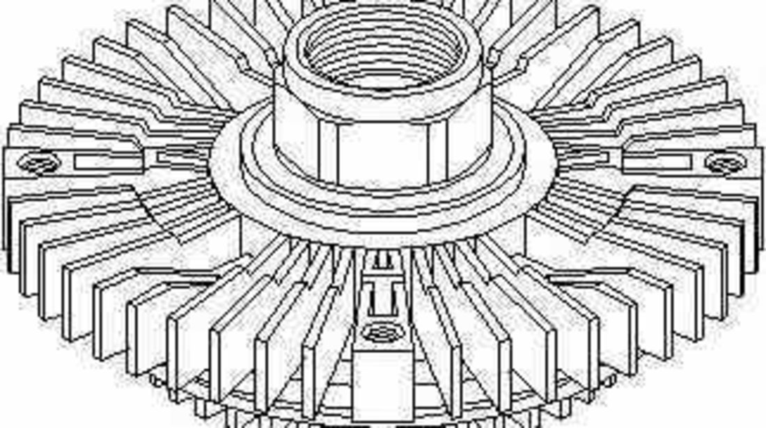 Cupla ventilator radiator / Vascocuplaj BMW Z3 E36 TOPRAN 500 402