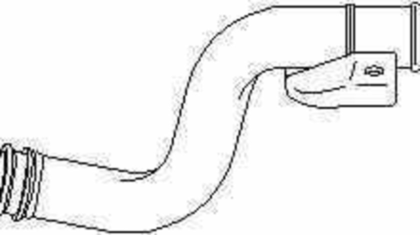 Cuplaj conducta lichid racire PEUGEOT 607 9D 9U TOPRAN 721 927