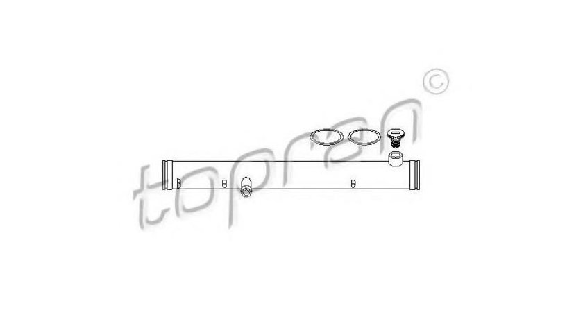 Cuplaj conducta lichid racire Volkswagen VW VENTO (1H2) 1991-1998 #2 021121050C