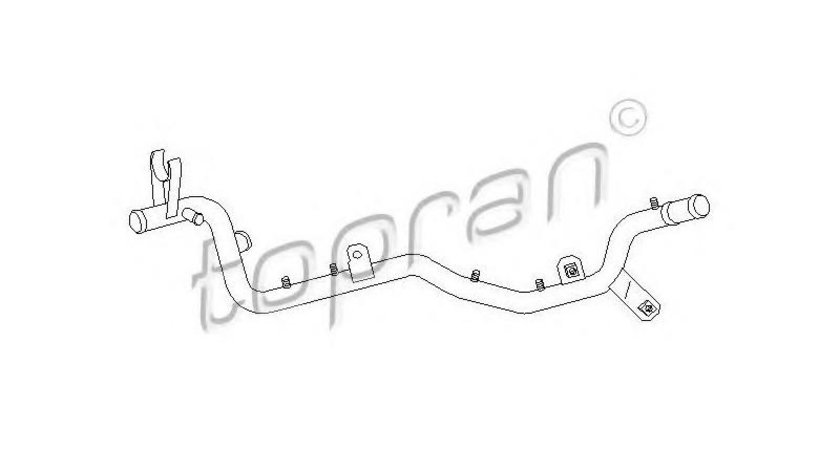 Cuplaj conducta lichid racire Volkswagen VW PASSAT Variant (3A5, 35I) 1988-1997 #2 03084