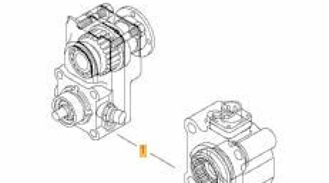 Cuplaj dublu ZF cutie viteza Ecosplit III 16S Man TGA,TGS 4x2 si 8x4 HYDROTEK cuplaj dublu ZF