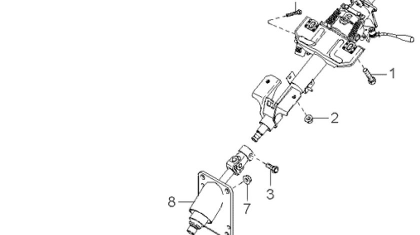 Cuplaj inferior ax volan Kia Sorento I (poz.9) KIA OE 56400-3E110