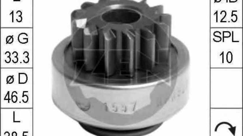 cuplaj unisensdemaror OPEL CORSA D ERA 225657