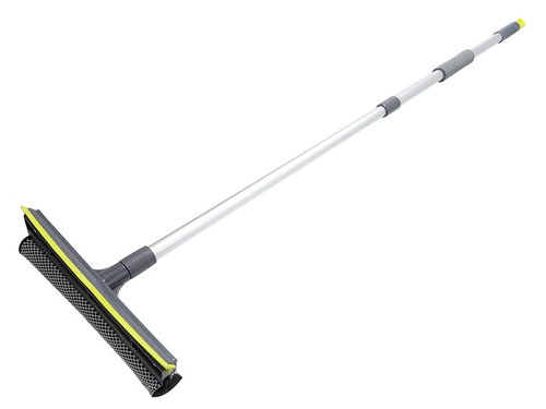 Curățător De Geamuri De 25 Cm Cu Racletă și Mâner Telescopic Din Aluminiu, 75-120 Cm Carmotion...