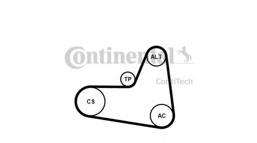 Curea alternator Audi AUDI A3 Cabriolet (8P7) 2008-2013 #2 6PK1045K2