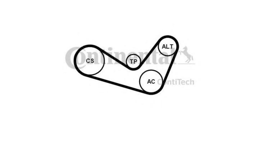 Curea alternator Seat SEAT ALTEA (5P1) 2004-2016 #2 6PK1050K2