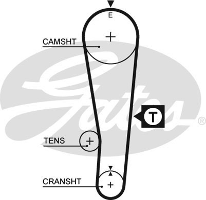Curea de distributie (5382XS GAT) MARUTI,MARUTI SUZUKI,SUBARU,SUZUKI
