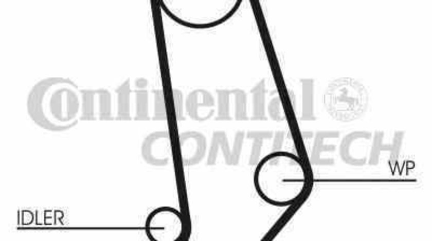 Curea de distributie AUDI 80 8C B4 CONTITECH CT539
