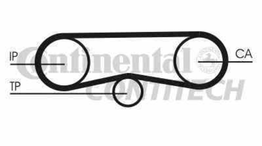 Curea de distributie AUDI A4 Avant 8E5 B6 CONTITECH CT1018