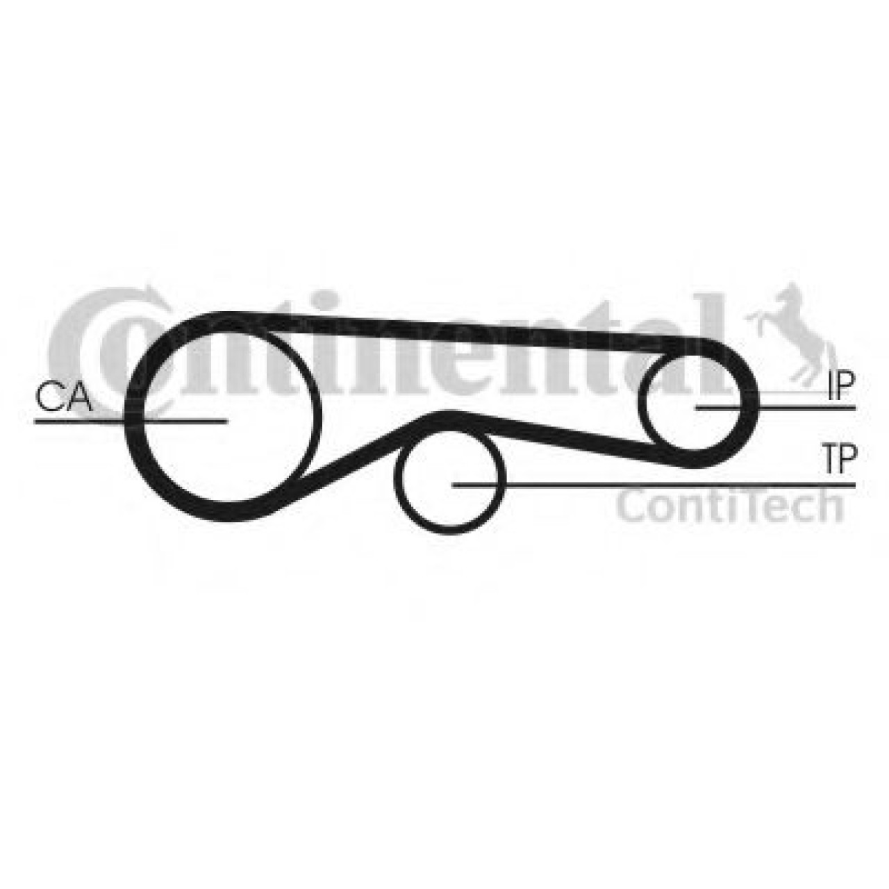 Curea de distributie CITROEN C6 (TD) (2005 - 2016) CONTITECH CT1118 piesa NOUA