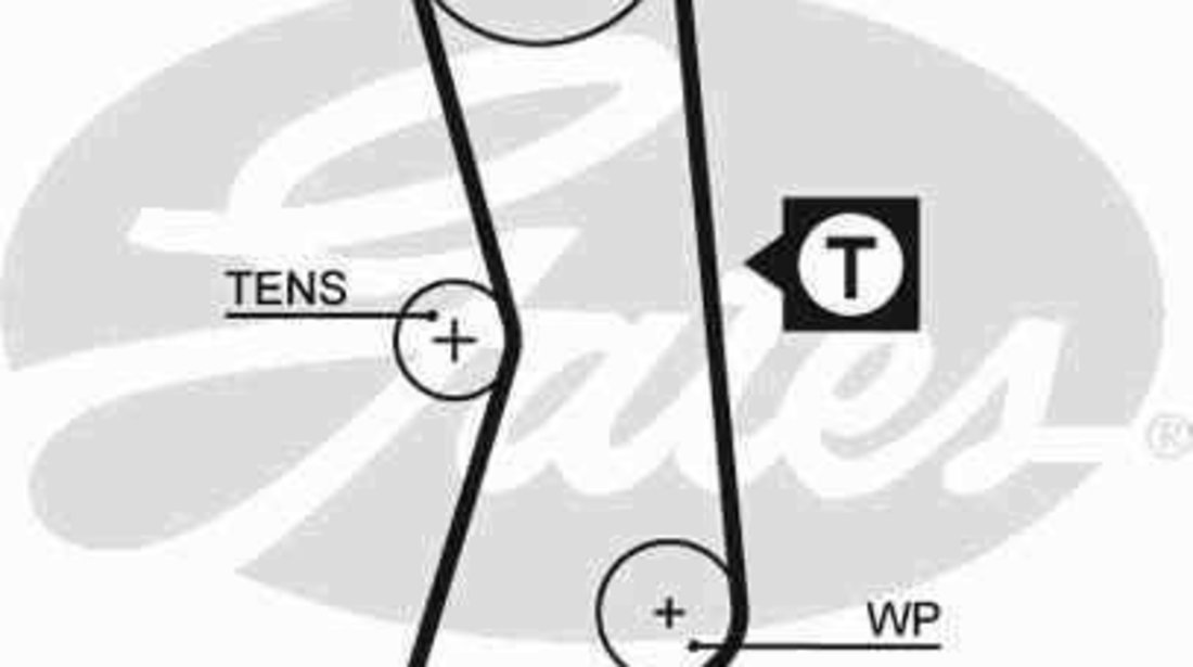 Curea de distributie FIAT PUNTO (176) GATES 5030FI
