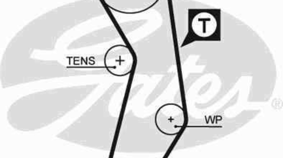 Curea de distributie FIAT PUNTO Cabriolet (176C) GATES 5411XS