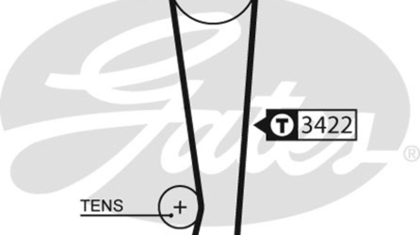Curea de distributie (GAT5511XS GATES) HYUNDAI,KIA