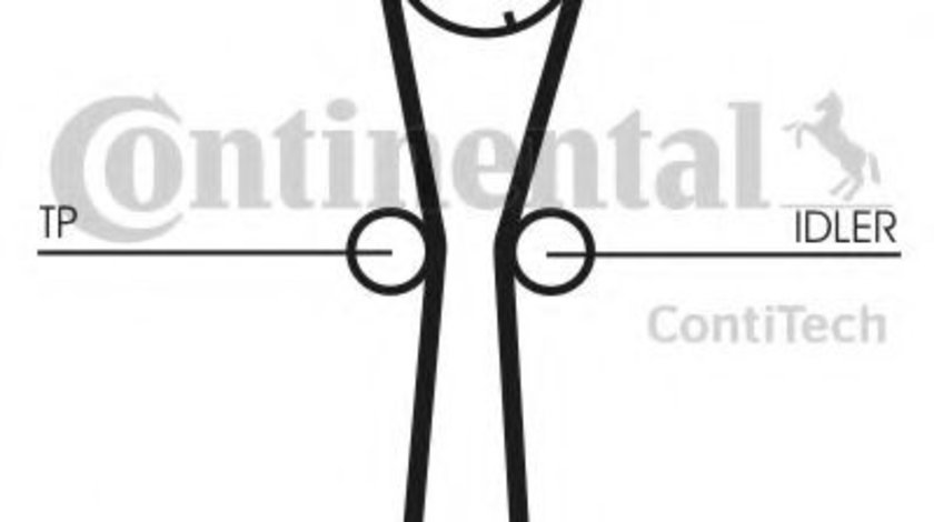 Curea de distributie HONDA CIVIC VI Hatchback (EJ, EK) (1995 - 2001) CONTITECH CT954 piesa NOUA