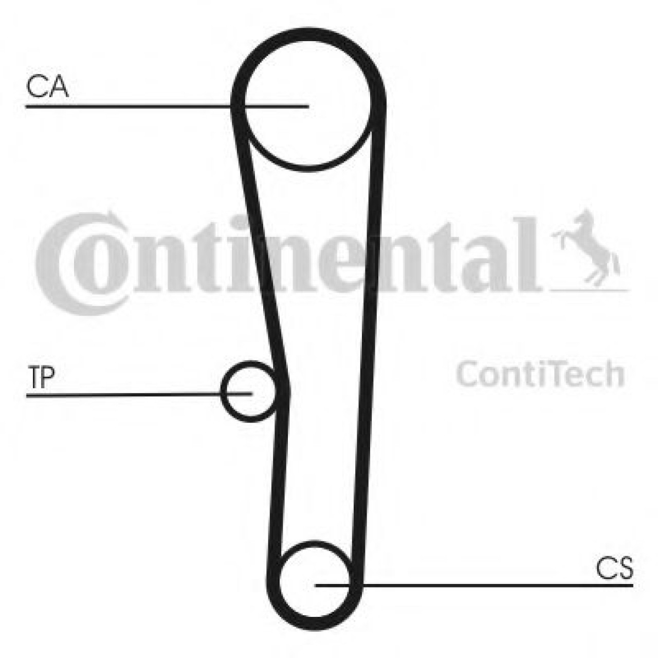 Curea de distributie HYUNDAI GETZ (TB) (2002 - 2010) CONTITECH CT1062 piesa NOUA