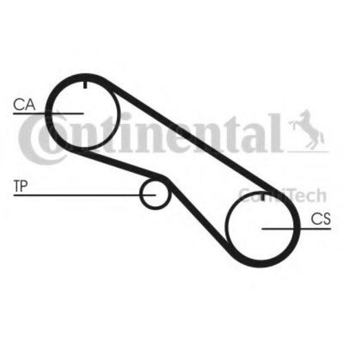 Curea de distributie ISUZU TROOPER (1998 - 2016) CONTITECH CT1082 piesa NOUA