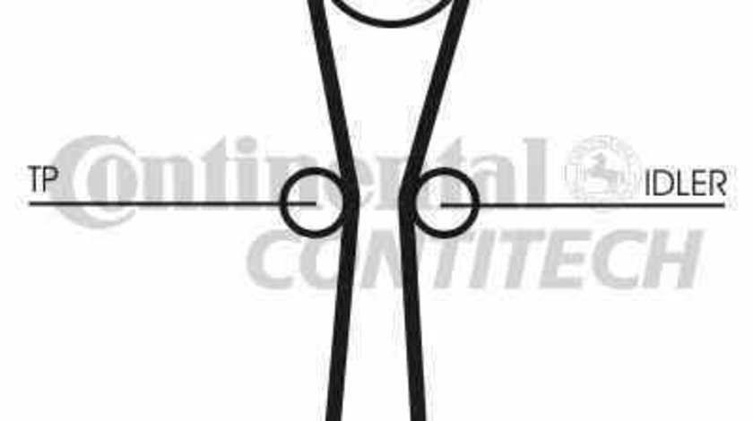 Curea de distributie LAND ROVER FREELANDER Soft Top CONTITECH CT1041