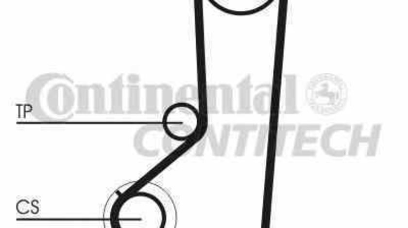 Curea de distributie MITSUBISHI ECLIPSE Cabriolet D5A CONTITECH CT836