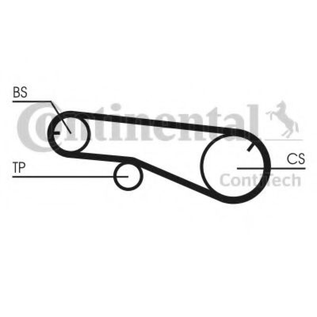 Curea de distributie MITSUBISHI LANCER Combi (CS) (2003 - 2008) CONTITECH CT1109 piesa NOUA