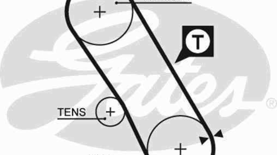 Curea de distributie NISSAN ALMERA I Hatchback (N15) GATES 5061XS