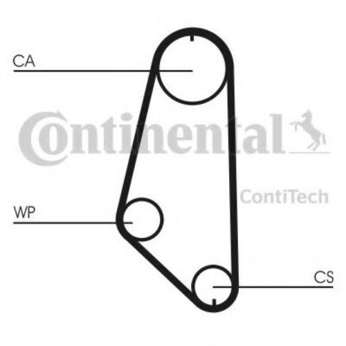 Curea de distributie OPEL FRONTERA A Sport (5_SUD2) (1992 - 1998) CONTITECH CT720 piesa NOUA