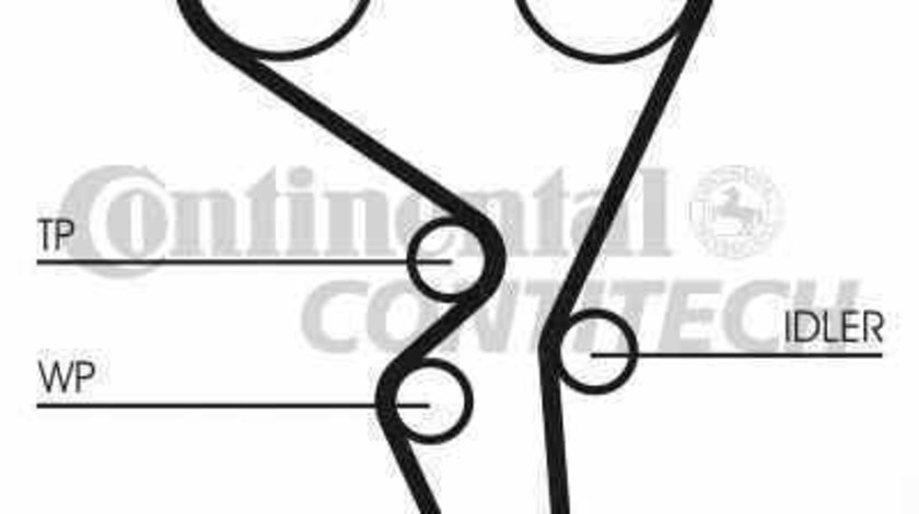 Curea de distributie PEUGEOT 307 SW 3H CONTITECH CT1101