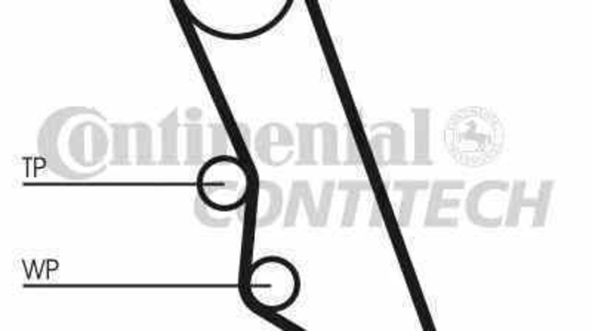 Curea de distributie PEUGEOT BOXER bus 244 Z CONTITECH CT865