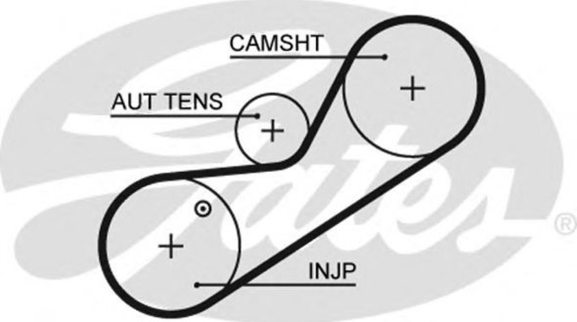 Curea de distributie ROVER 45 (RT) (2000 - 2005) GATES 5546XS piesa NOUA