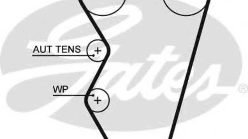 Curea de distributie ROVER 75 (RJ) (1999 - 2005) GATES 5497XS piesa NOUA