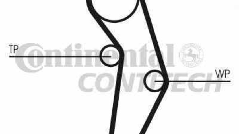 Curea de distributie SEAT TOLEDO II 1M2 CONTITECH CT908