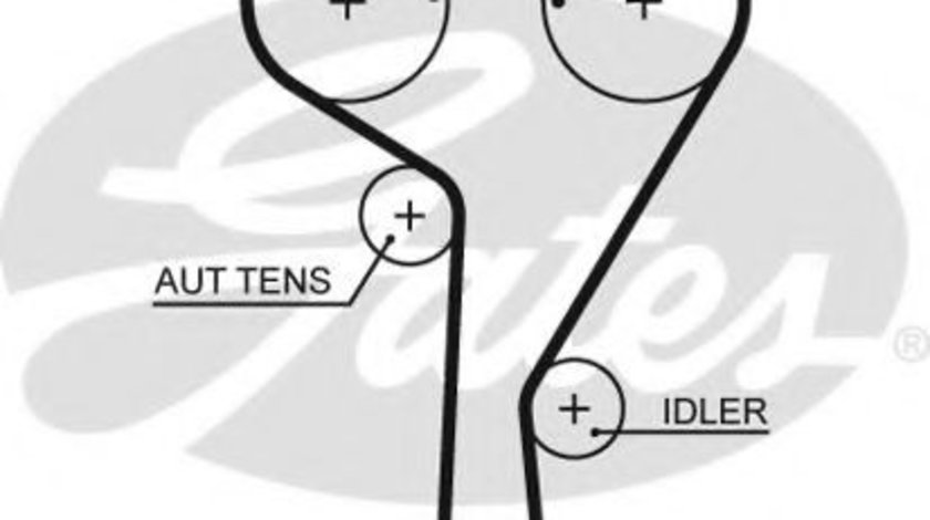 Curea de distributie SEAT TOLEDO IV (KG3) (2012 - 2016) GATES 5680XS piesa NOUA