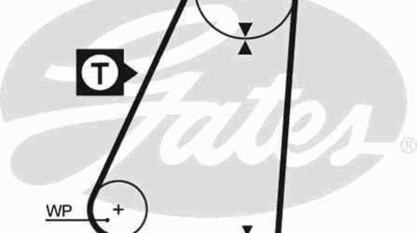 Curea de distributie TRABANT 1.1 Universal GATES 5015