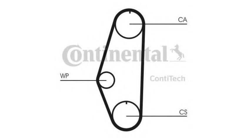 Curea de distributie Volkswagen VW JETTA Mk II (19E, 1G2, 165) 1983-1992 #2 030109119A