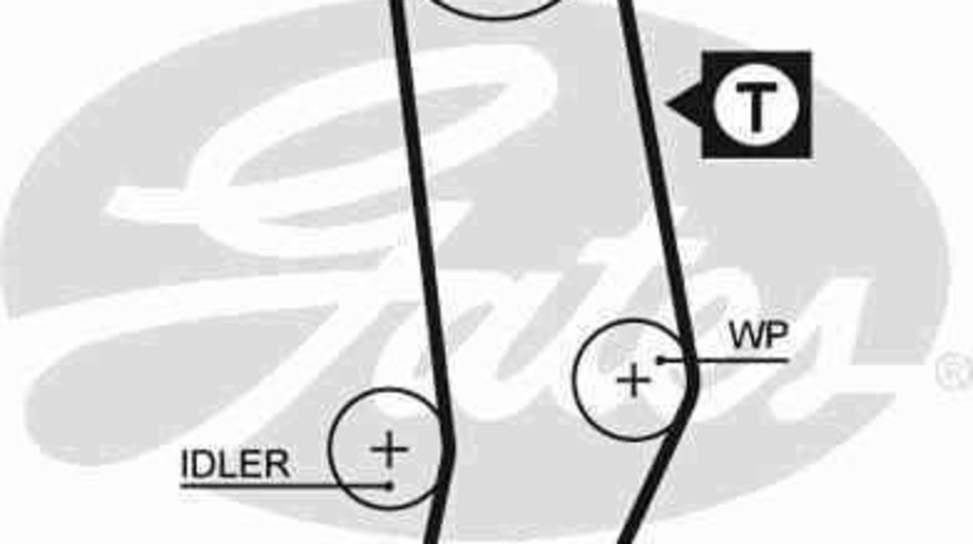 Curea de distributie VW LT 28-35 I platou / sasiu (281-363) GATES 5035