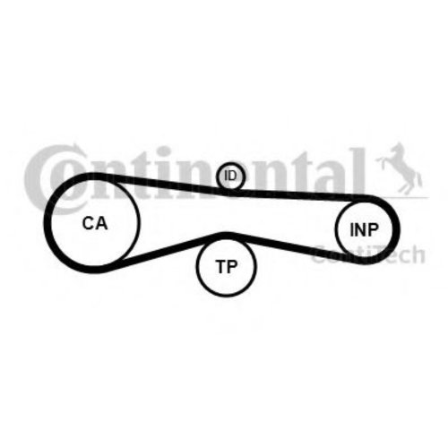 Curea de distributie VW TOUAREG (7LA, 7L6, 7L7) (2002 - 2010) CONTITECH CT1131 piesa NOUA